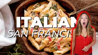San Francisco's ITALIAN RESTAURANTS 🍽️ Bucket List | 5 Places You Can't Miss! California