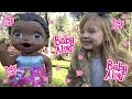 BABY ALIVE stays HOME with MOMMY! The Lilly and Mommy show! The Toytastic Sisters