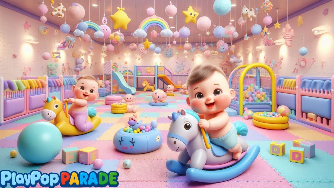 🎡 Rides and Sides - Indoor Playground Song | Newborn Baby Songs & Nursery Rhymes 🎶