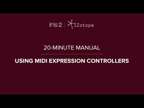 iZotope Iris 2: Using MIDI Expression Controls | 20-Minute Manual Video #15