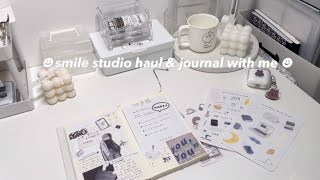 a soft stationery haul and jwm w/ smile studio ☻