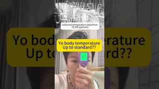 Your body temperature might not be up to standard!#bodytemperature #healthtips #medicalknowledge