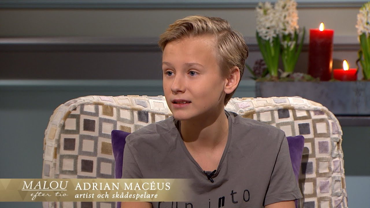 Stjärnskottet Adrian Macéus släpper debutsingel: 