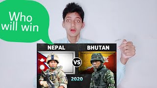 React To Nepal vs Bhutan Military Power Comparison || Indian Reaction ||