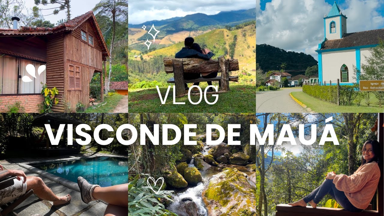 VLOG DE VIAGEM: minha primeira vez em Visconde de Mauá