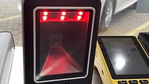 Leitor De Código De Barras Fixo