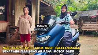 GA TEGA...😭‼️MENDENGAR CERITA HIDUP NENG KEKEY GADIS YATIM CANTIK DARI KECIL DI URUS SAMA SAUDARANYA