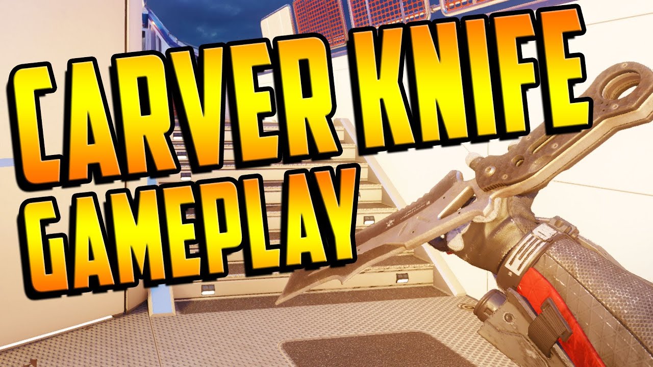 NEW Black Ops 3 "Carver" Montage Knife Gameplay! (New BO3 Melee Weapon)