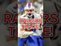 Raiders Acquire Bills CB Taron Johnson 🏈