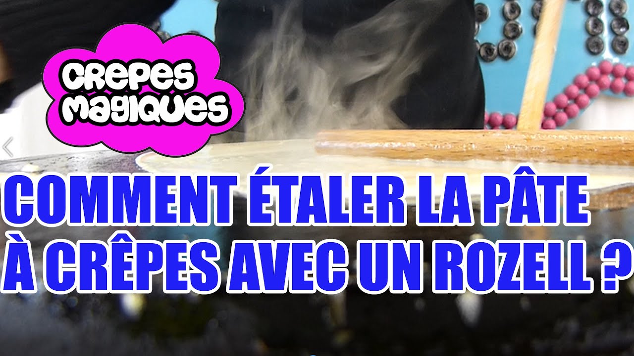 Rateau Crepe Etaleur Crepe De Acier Inoxydable Spatule a Crepe Distributeur  De Pâte De Crêpe 18 cm : : Cuisine et Maison