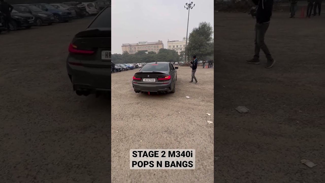 BMW M340i STAGE 2 EXHAUST SOUND 