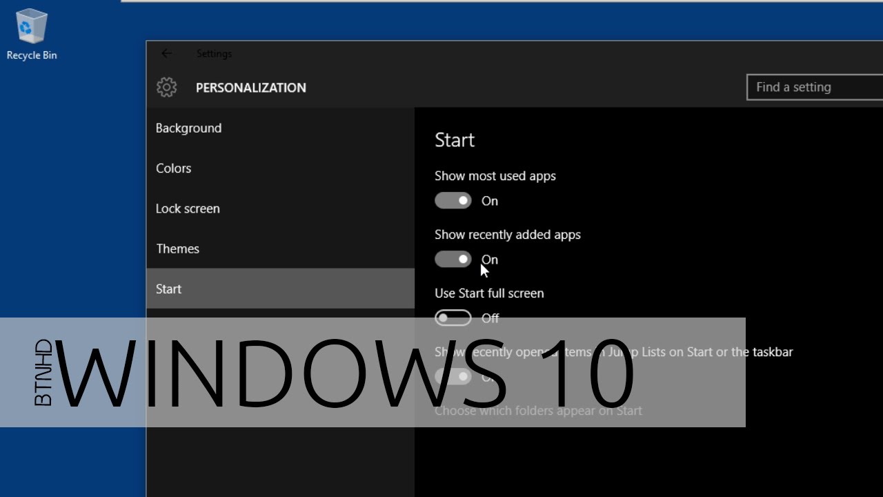 How To Remove Items From The Most Used List On The Windows 10 Start