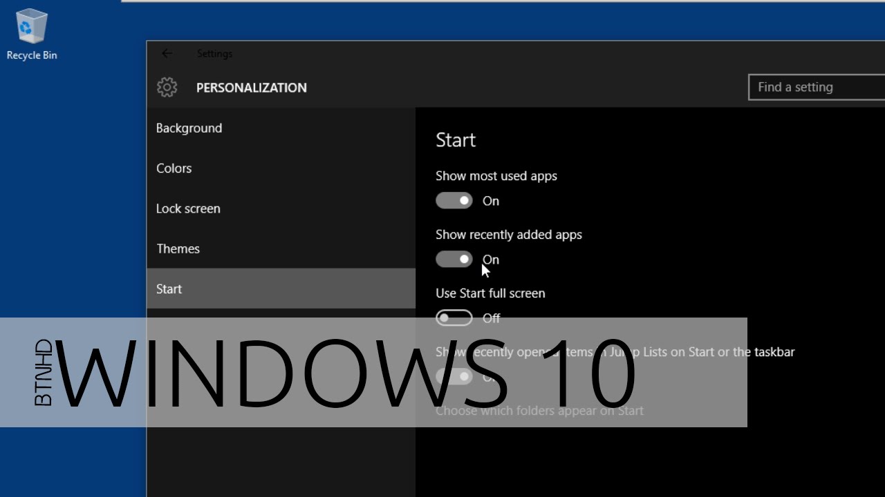 How To Remove Items From The Most Used List On The Windows 10 Start