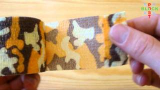 Lipni Juosta Kamufliažas Dykuma