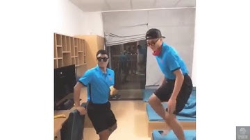 ĐỨC CHINH NHẢY CÙNG BÙI TIẾN DŨNG CỰC HÀI HƯỚC