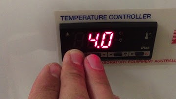 LAE Controller - Setting the Temperature