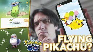 anniversary flying pikachu