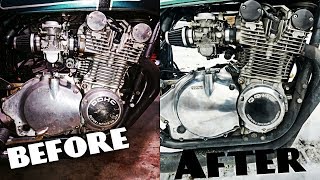 How To: Polish Your Dirty Old Motorcycle Engine