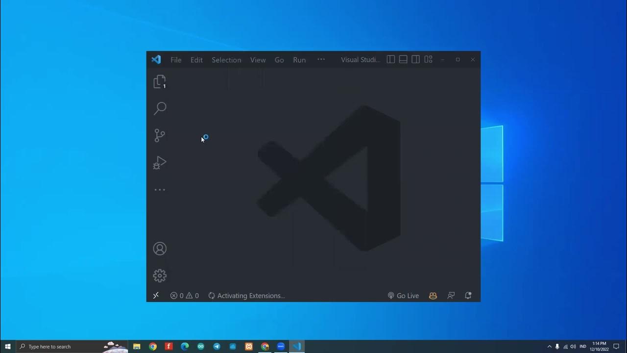 Tutorial Instalasi Visual Studio Code Pada Sistem Operasi Windows - YouTube