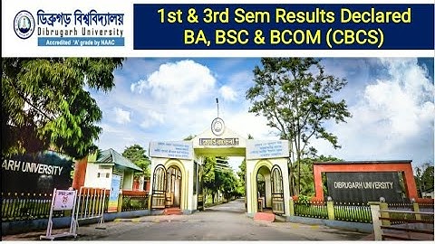 DU | CBCS 1st & 3rd Sem Results Declared | BA/BSC/BCOM | 2021 |At Our Channel |