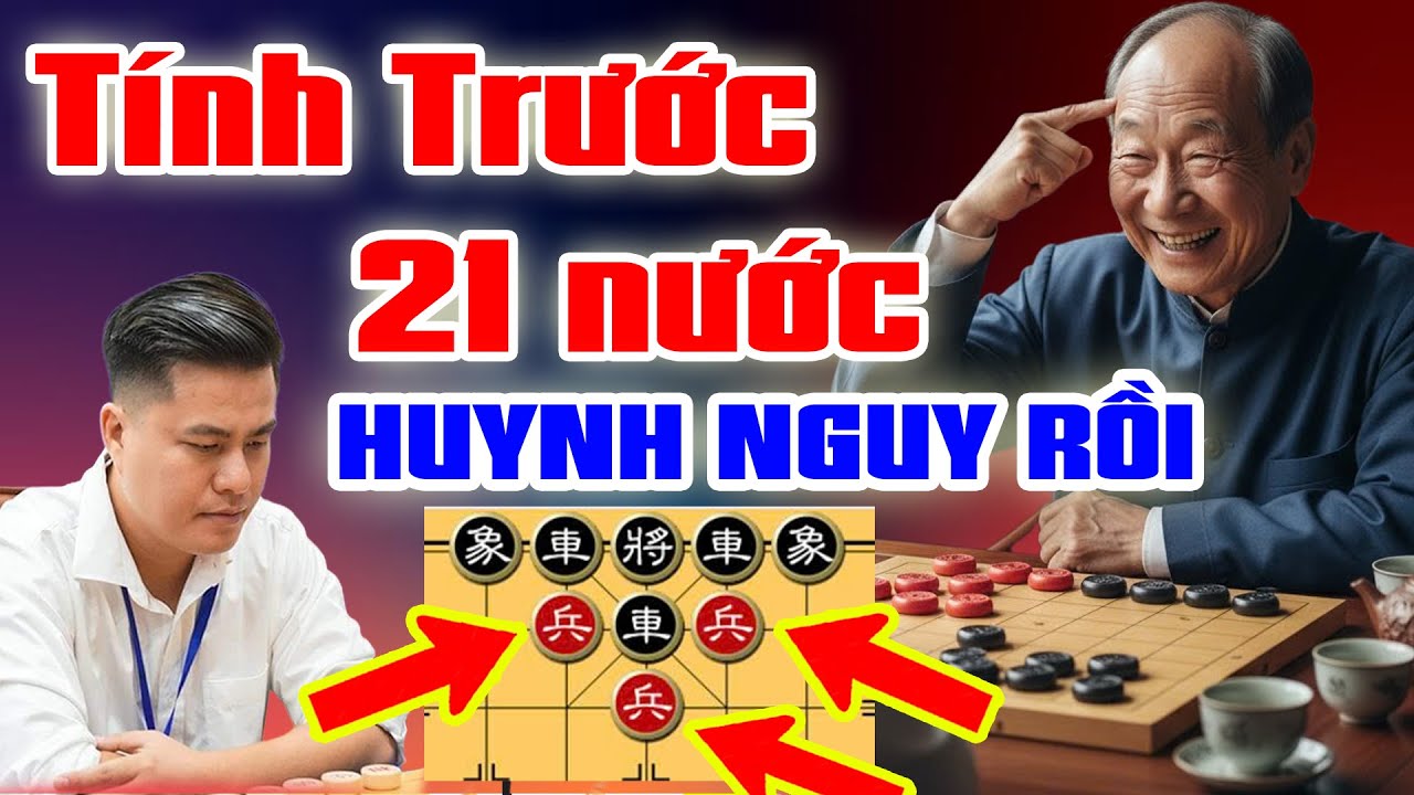 🔴 CỜ TƯỚNG | LẠI LÝ HUYNH NGUY RỒI, LÃO BẢN TÍNH TRƯỚC 21 NƯỚC NHƯ THẦN CỜ