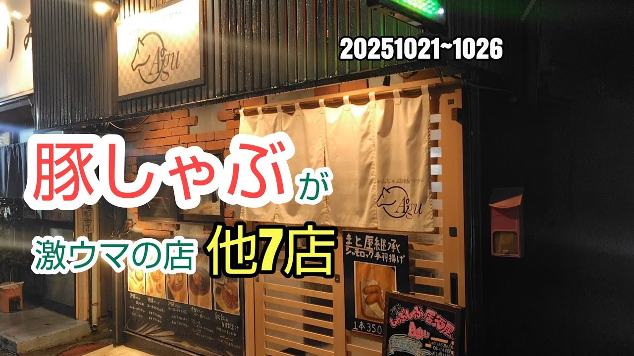 川崎暮らしオヤジの外食の日々　アグー　他7店【飯テロ】