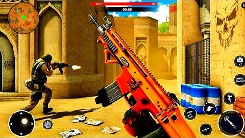 Real Commando Shooting 3D Games GunGames OfFline _ Android PG.COM3 GamePlay.