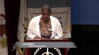 Convocation 2014: Student Senate President