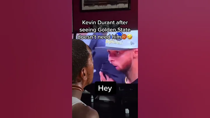 KD's SALTY Reaction To Warriors Winning NBA Championship 😂 | Highlights #Shorts - DayDayNews