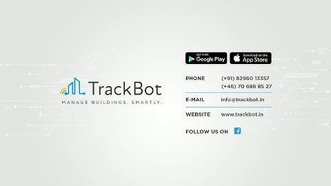TrackBot - Manage Buildings Smartly