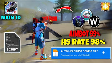 Auto Headshot Config File 🚀🎯 freefire aimbot + aimlock 🎯 | Headshot config file free fire max 🔥