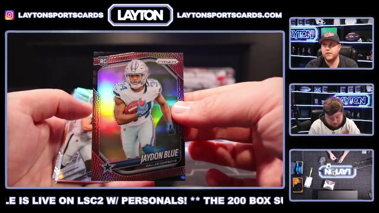 2025 Panini Prizm Football Hobby 3 Box Break #1   RANDOM TEAMS SB MIXER PROMO!