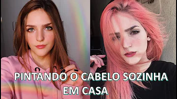 É preciso descolorir o cabelo para pintar de rosa?