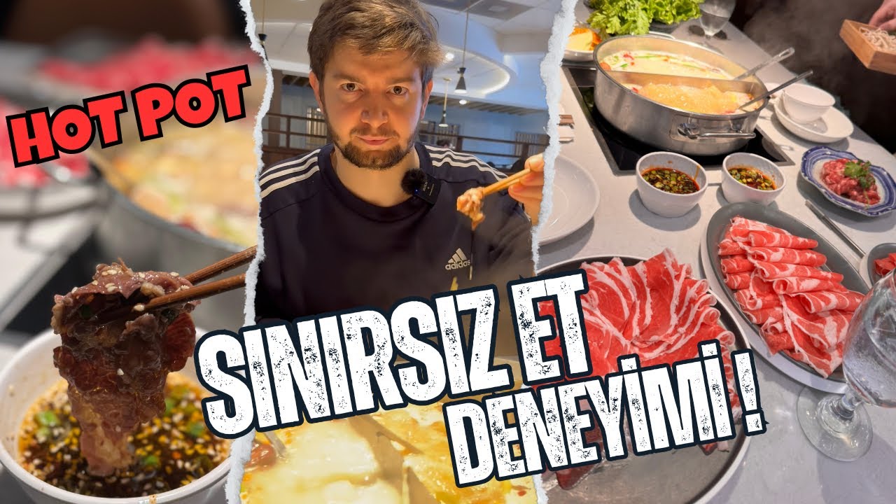 Amerika'da Sınırsız Et Keyfi: Hot Pot Deneyimi! 🥩