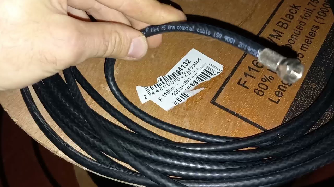 Виды телевизионных (коаксиальных) кабелей