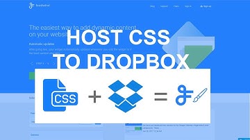 How to host css on Dropbox so we can use for custom Feedwind widget