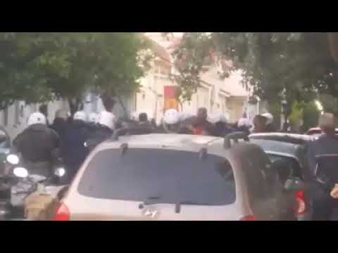 საბერძნეთში მორწმუნეები სპეცრაზმმა დაარბია