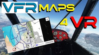 VFR Map for Microsoft Flight Simulator Virtual Reality - Tutorial