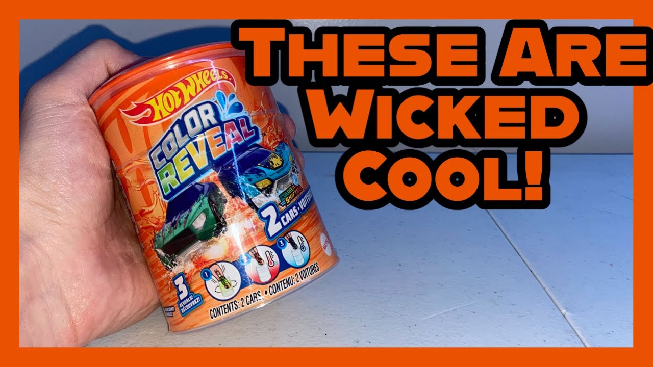 Hot Wheels Color Reveal Vehicles Color Change 2 1:64 Cars! #ColorReveal # HotWheels #unboxing 