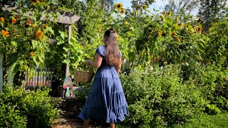 Garden to Table: Cabbage Lentil Soup with Homemade Bread | Michigan Slow Living Vlog