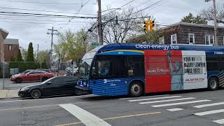MTA NYCT | 2021 NovaBus LFS Hev #9675 On The Bx29 To South City Island