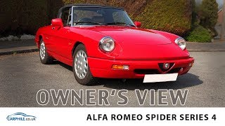 Alfa Romeo Spider S4 - an owners view - carphile.co.uk