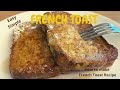 How to make SIMPLE French Toast - French Toast Recipe - LOVING MY NONNA LIFE ♥️|