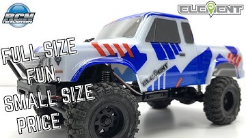 Element RC Enduro24 1/24th Scale Truck FUN!  Unbox, Running and Review!