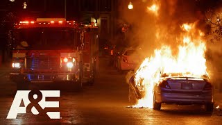 Cops Scramble to Protect Neighborhood After Car Explodes into Flames | Nightwatch | A\&E