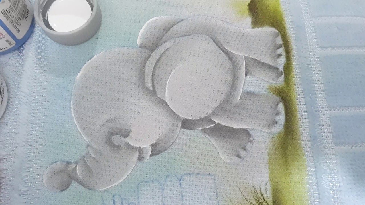 COMO PINTAR UM ELEFANTINHO🐘👩🏻‍🎨🎨
