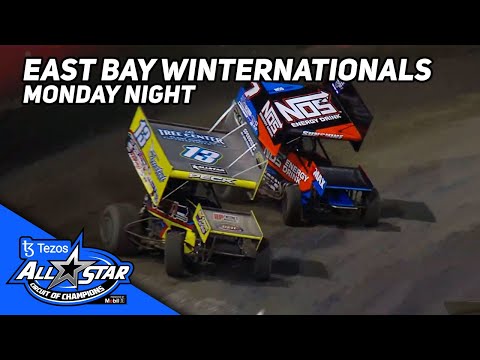 Courtney vs. Peck In Monday Night Thriller | Tezos All Star Sprints at East Bay Raceway Park