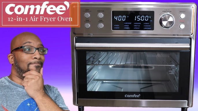 Toaster Oven Air Fryer Review ~ Comfee Toaster Oven Air Fryer Combo with  Rotisserie 