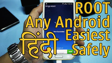 How To Root Almost Any Android Phone Easily One Click Method (HINDI) 2016