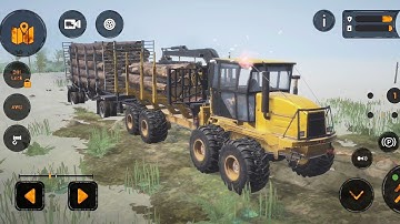 Mission #10 - American Wilds DLS Crane Operator 2 Part - 3 | MudRunner Android Gameplay HD